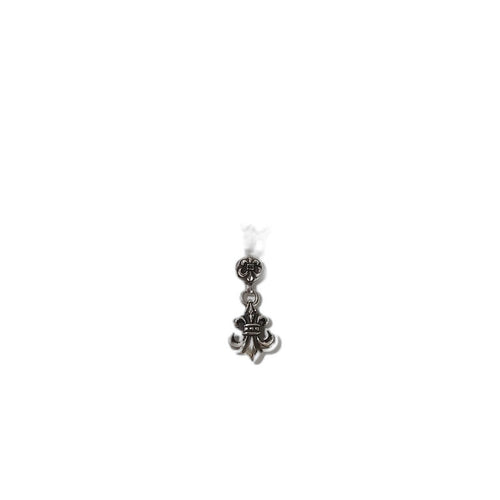CHROME HEARTS クロムハーツ ネックレス 1ball bs fleur charm　ワン ボール ビーエス フレア チャーム