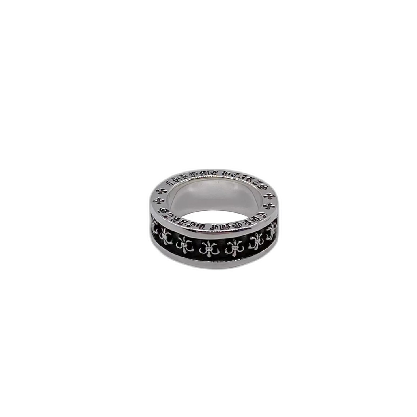 CHROME HEARTS クロムハーツ アンティーク加工を施した刻印リング