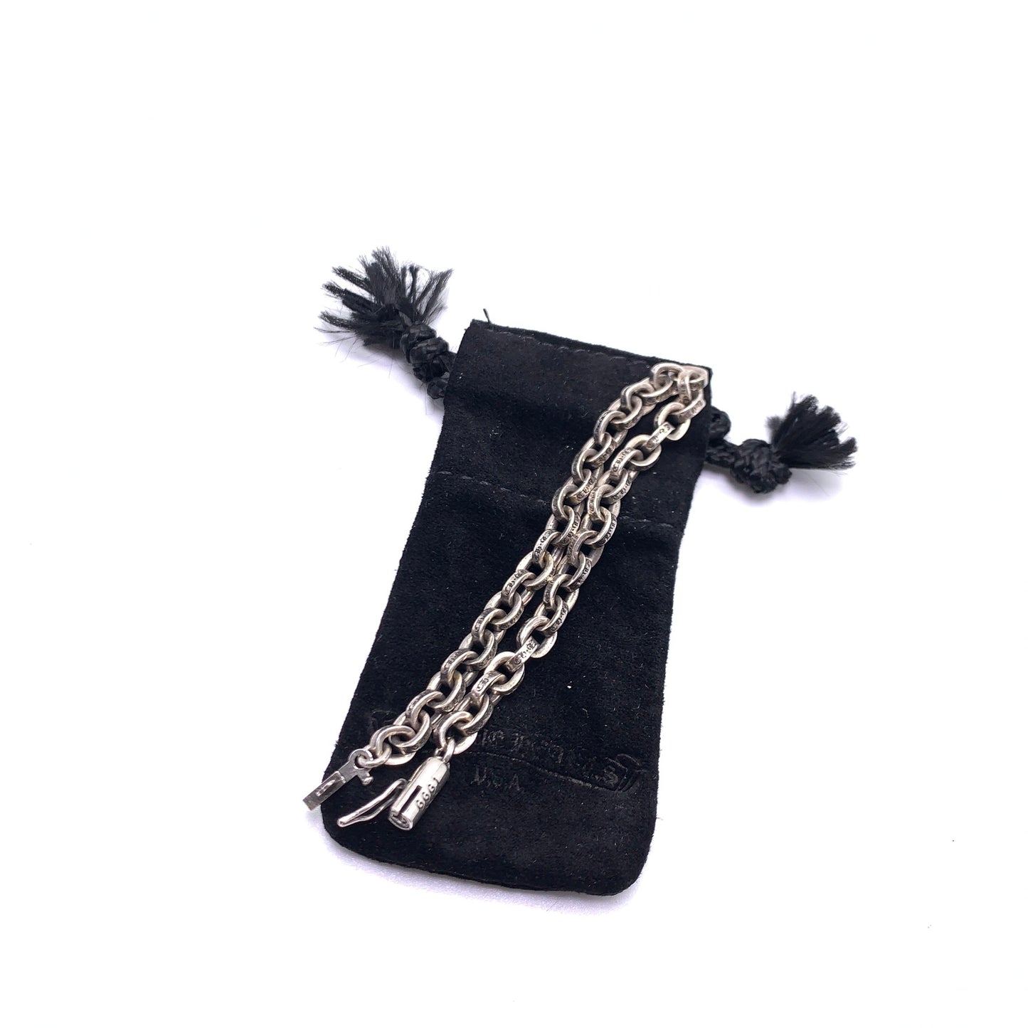 CHROME HEARTS クロムハーツ レターカップルブレスレット