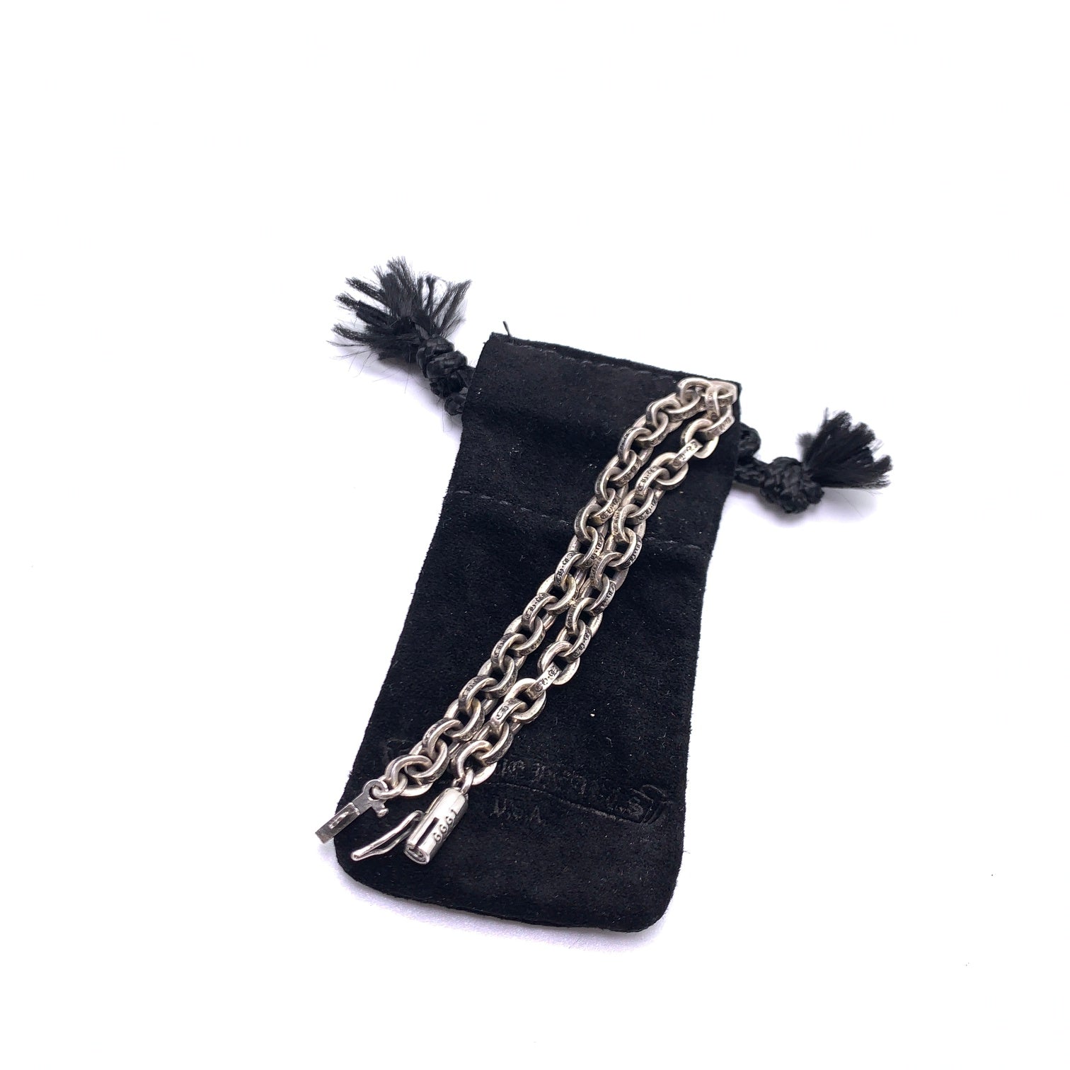 CHROME HEARTS クロムハーツ レターカップルブレスレット