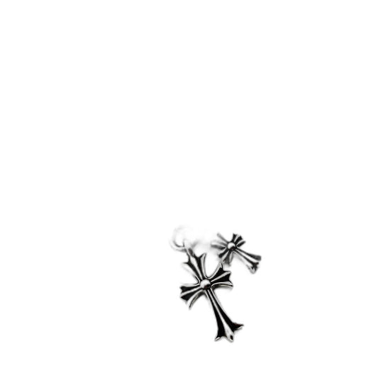CHROME HEARTS クロムハーツ レターリングクロスネックレス
