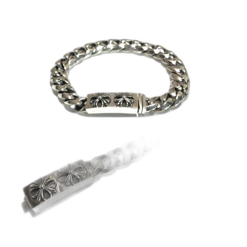 CHROME HEARTS クロムハーツ ダブルクロスブレスレット