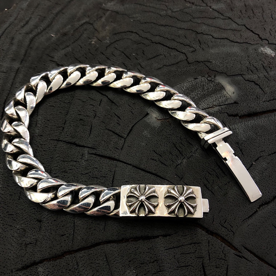 CHROME HEARTS クロムハーツ ダブルクロスブレスレット