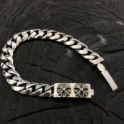 CHROME HEARTS クロムハーツ ダブルクロスブレスレット