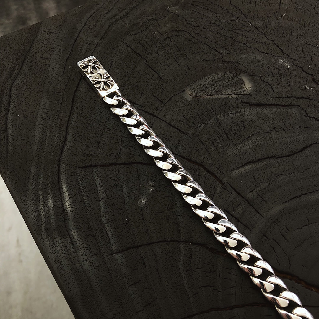 CHROME HEARTS クロムハーツ ダブルクロスブレスレット