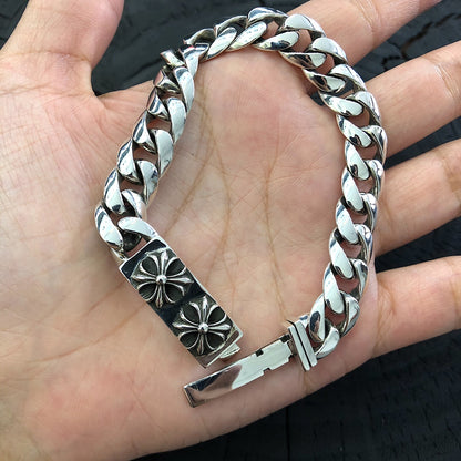 CHROME HEARTS クロムハーツ ダブルクロスブレスレット