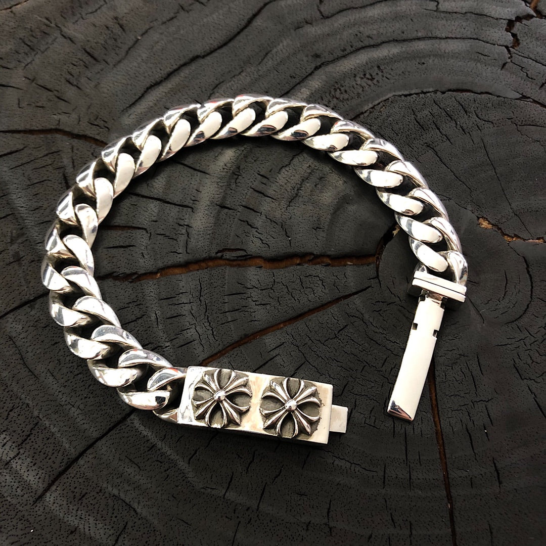 CHROME HEARTS クロムハーツ ダブルクロスブレスレット