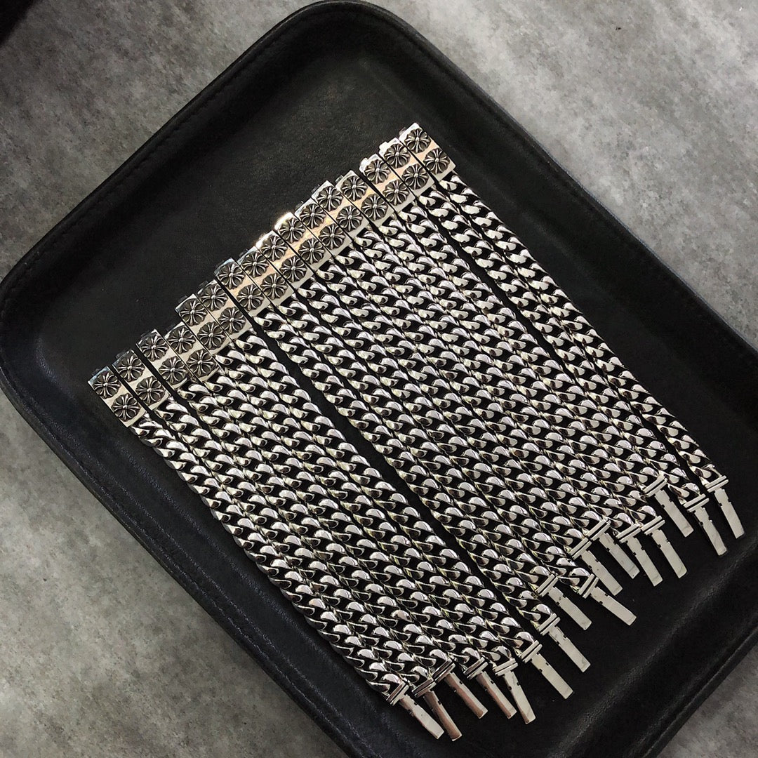 CHROME HEARTS クロムハーツ ダブルクロスブレスレット