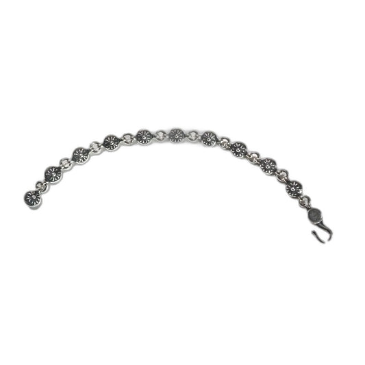 CHROME HEARTS クロムハーツボールクロスフラワーブレスレット