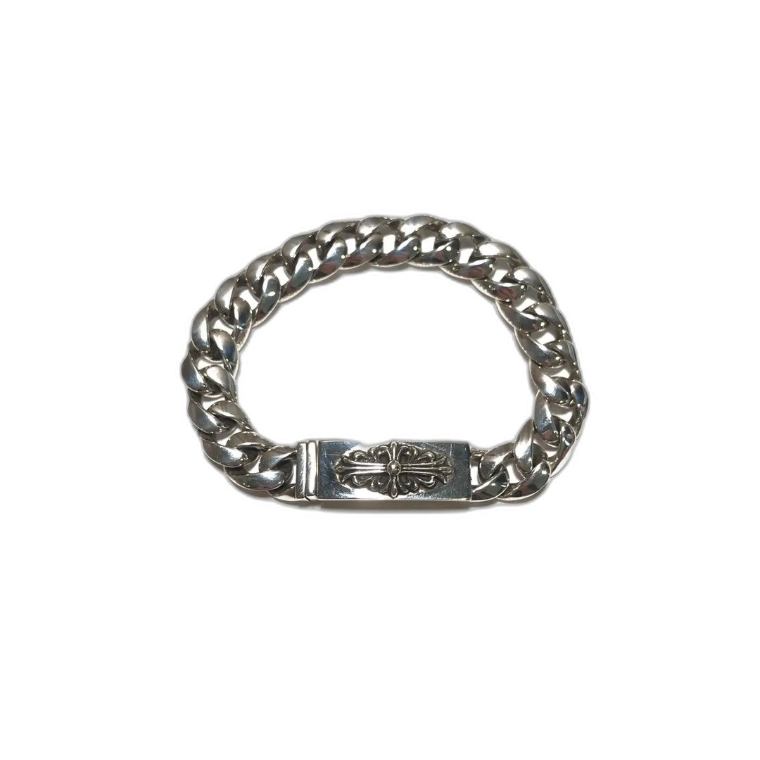 CHROME HEARTS クロムハーツ ロングクロスフラワーブレスレット