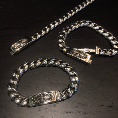 CHROME HEARTS クロムハーツ ロングクロスフラワーブレスレット