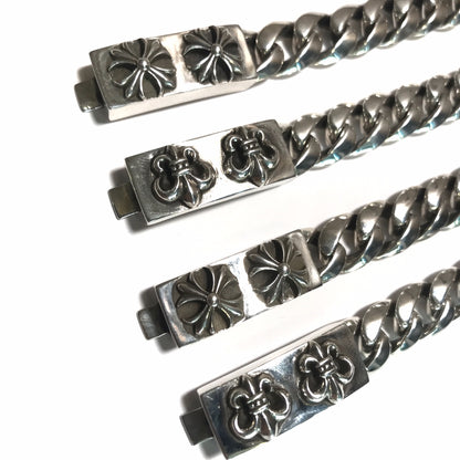 CHROME HEARTS クロムハーツ ダブルスカウトフラワーミディアムブレスレット