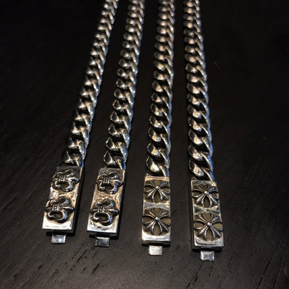 CHROME HEARTS クロムハーツ ダブルスカウトフラワーミディアムブレスレット
