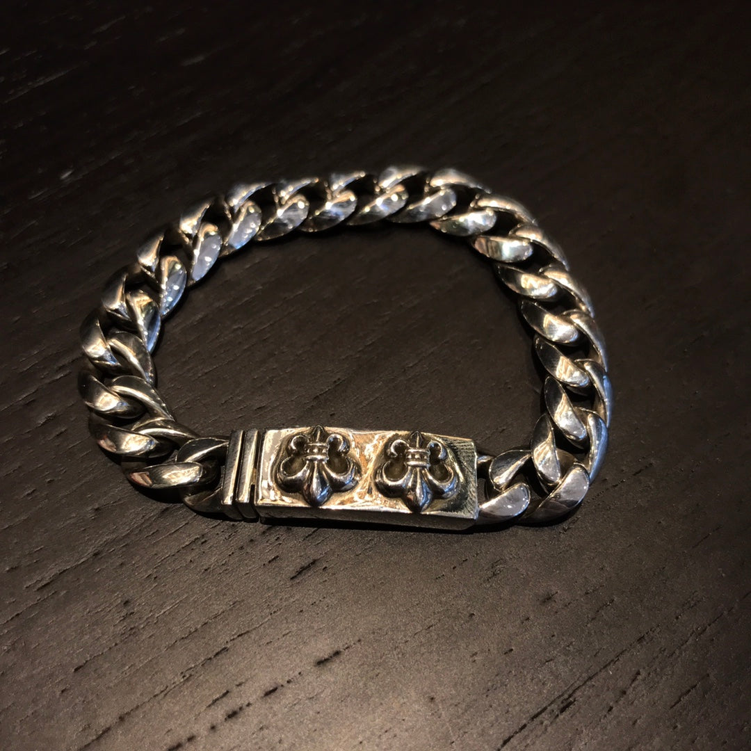 CHROME HEARTS クロムハーツ ダブルスカウトフラワーミディアムブレスレット