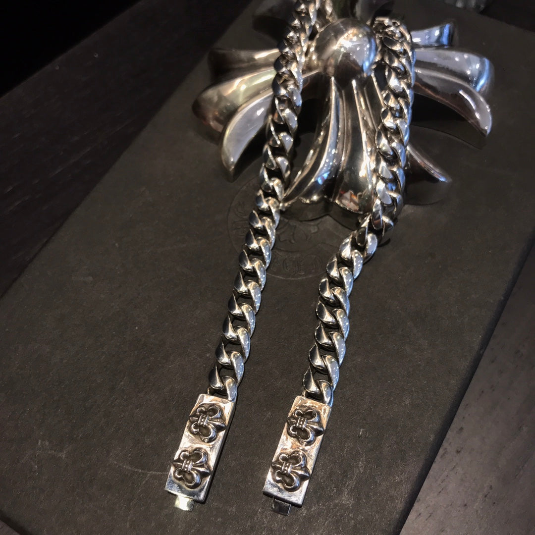 CHROME HEARTS クロムハーツ ダブルスカウトフラワーミディアムブレスレット