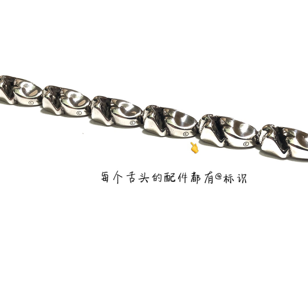 CHROME HEARTS クロムハーツ 舌miniブレスレット
