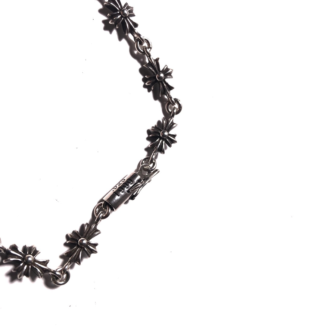 CHROME HEARTS クロムハーツ バックルクロスブレスレット