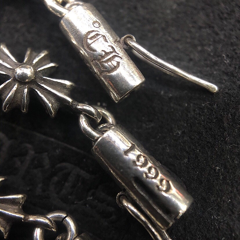 CHROME HEARTS クロムハーツ バックルクロスブレスレット