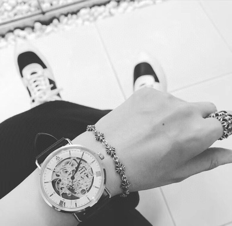 CHROME HEARTS クロムハーツ バックルクロスブレスレット