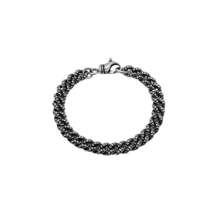 CHROME HEARTS Full Flower Chain Cross Bracelet