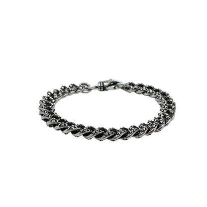 CHROME HEARTS Full Flower Chain Cross Bracelet