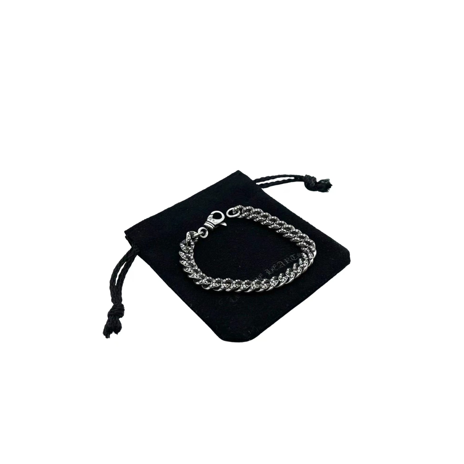 CHROME HEARTS Full Flower Chain Cross Bracelet