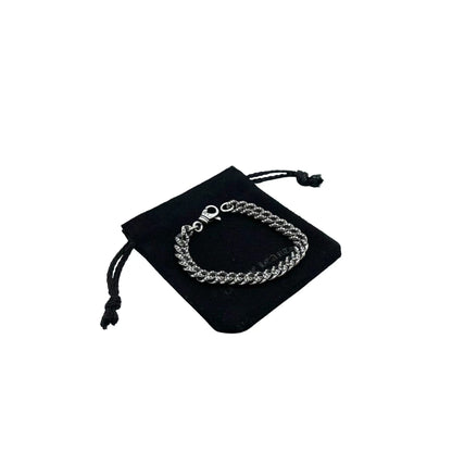 CHROME HEARTS Full Flower Chain Cross Bracelet