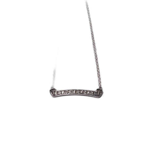 CHROME HEARTS Scroll Label ON STD Roll Chain Necklace