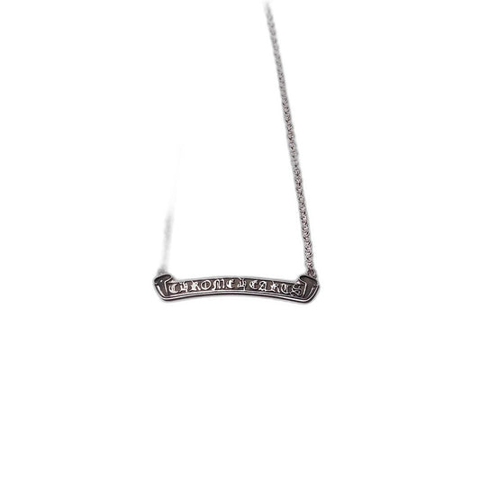 CHROME HEARTS Scroll Label ON STD Roll Chain Necklace