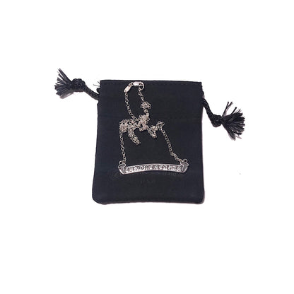 CHROME HEARTS Scroll Label ON STD Roll Chain Necklace