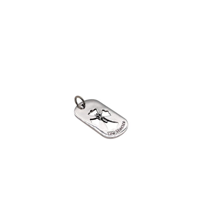 CHROME HEARTS hollow sword military badge