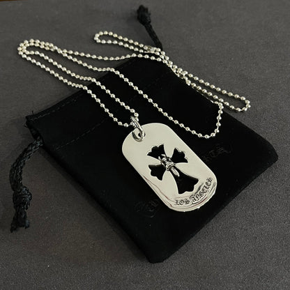 CHROME HEARTS hollow sword military badge