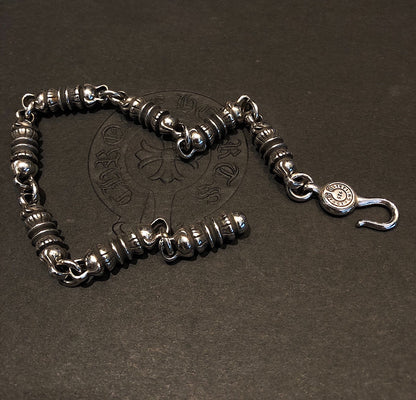 CHROME HEARTS Textured Cylinder Bracelet