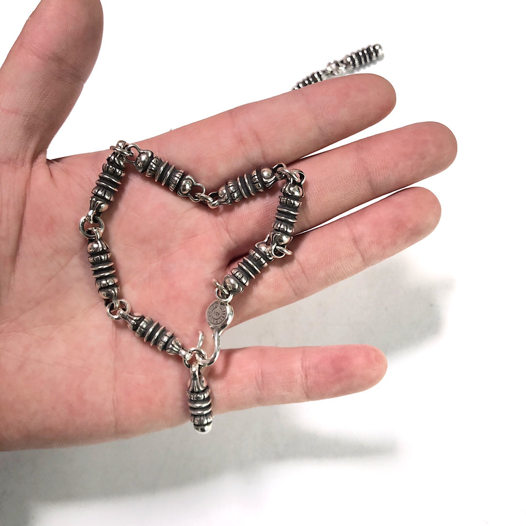CHROME HEARTS Textured Cylinder Bracelet