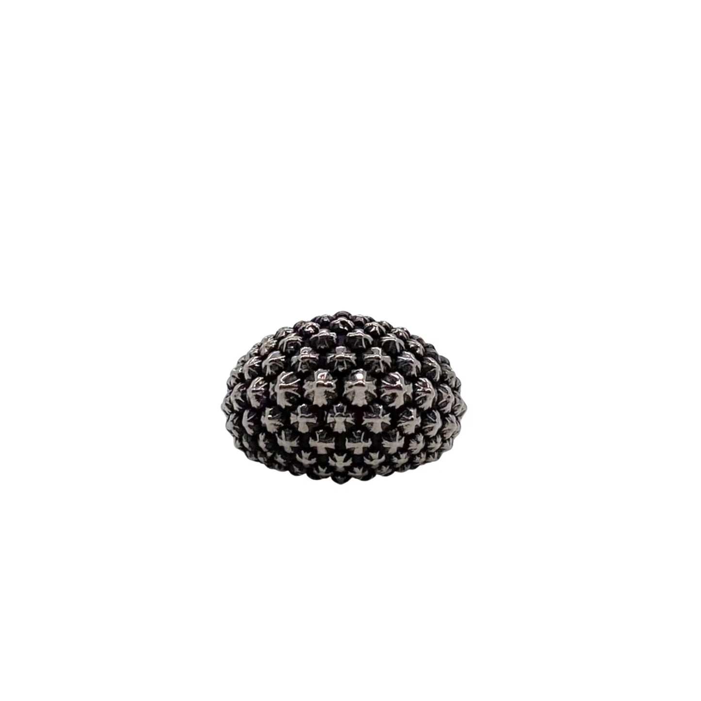 CHROME HEARTS クロムハーツ 密集したクロスフラワーリング