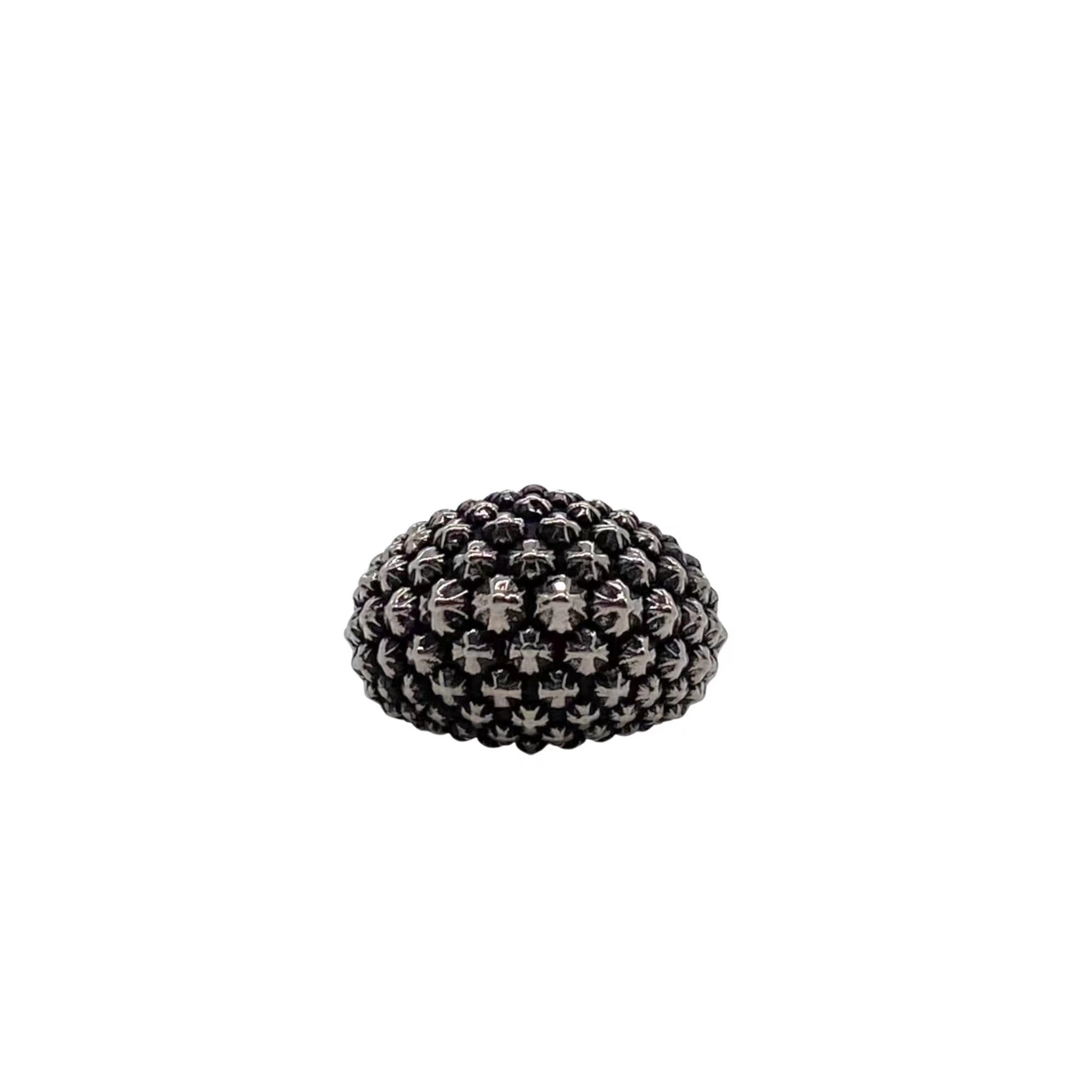 CHROME HEARTS クロムハーツ 密集したクロスフラワーリング