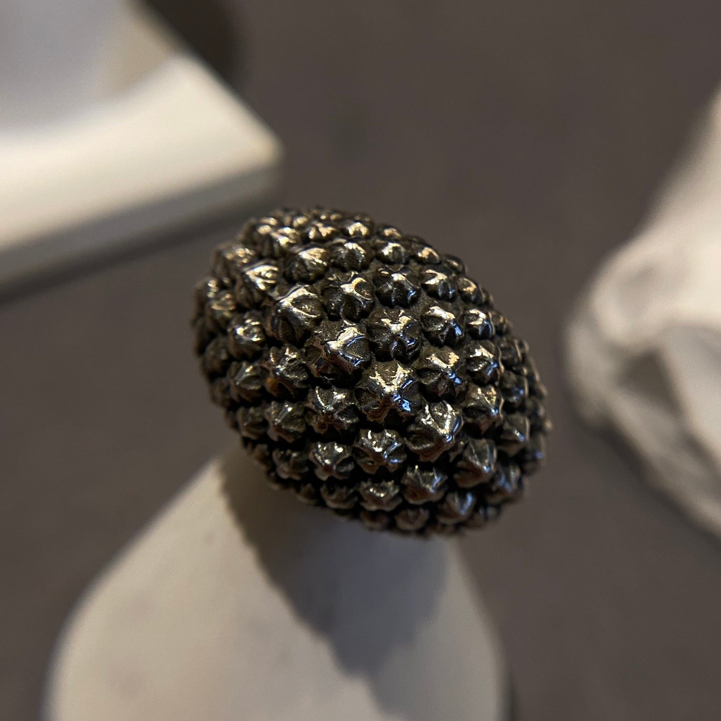 CHROME HEARTS クロムハーツ 密集したクロスフラワーリング