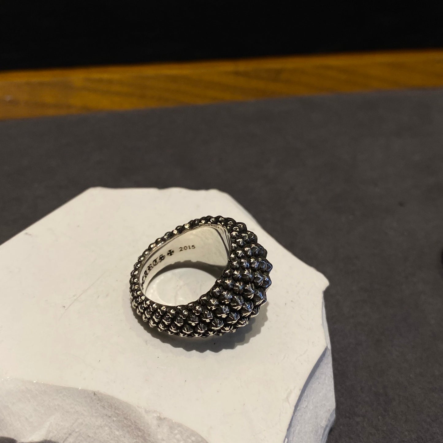 CHROME HEARTS クロムハーツ 密集したクロスフラワーリング
