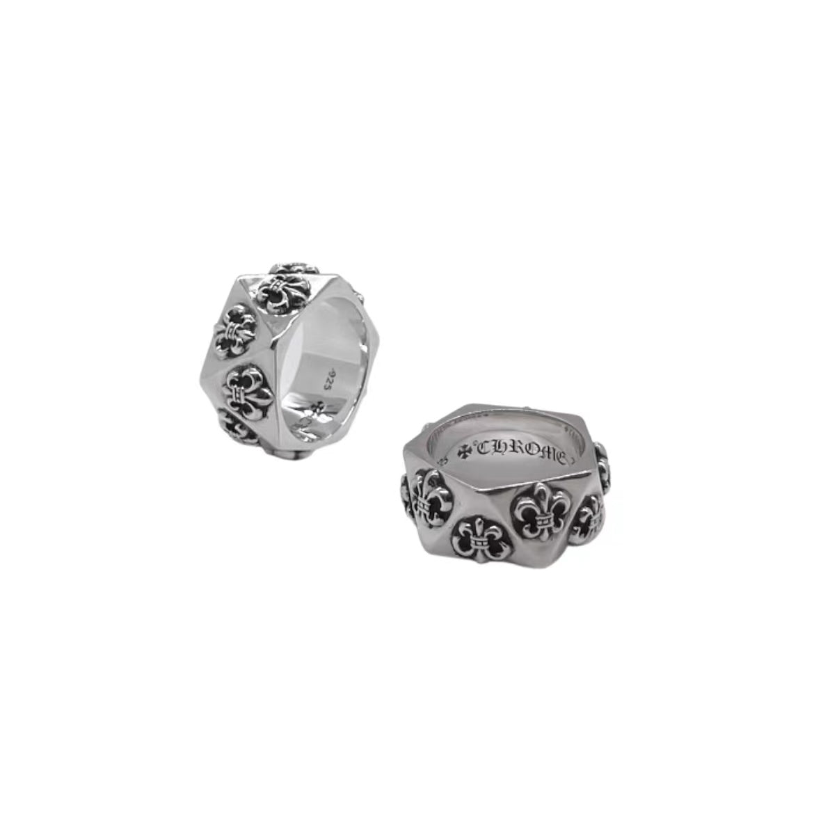CHROME HEARTS Diamond Scout Flower Ring