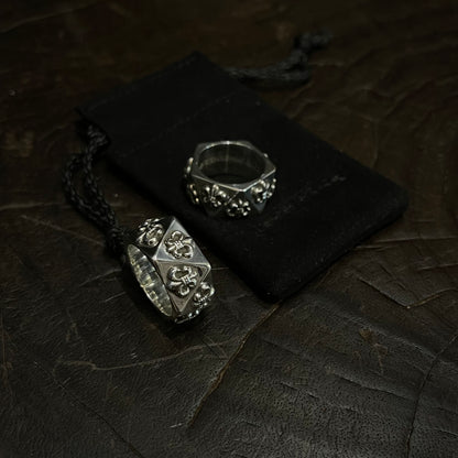 CHROME HEARTS Diamond Scout Flower Ring