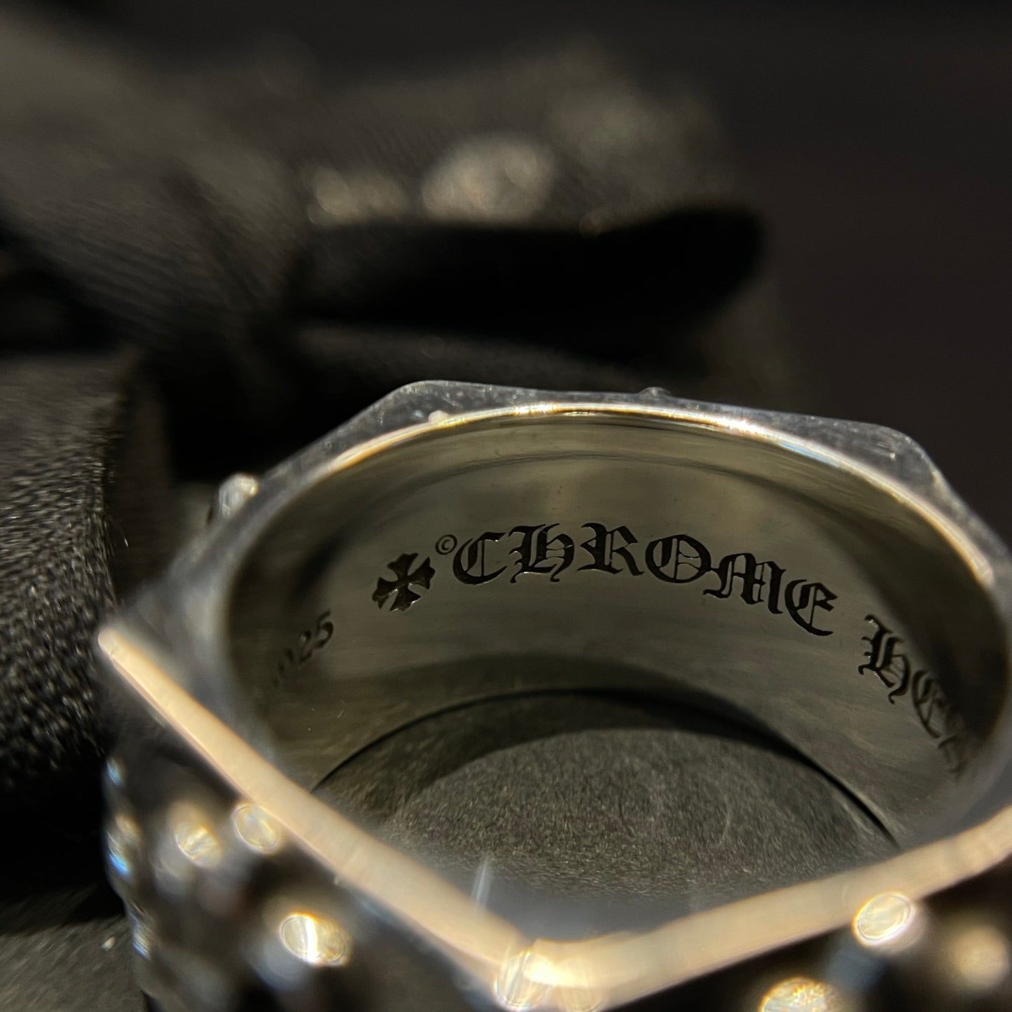 CHROME HEARTS Diamond Scout Flower Ring