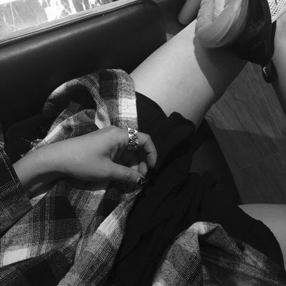 CHROME HEARTS Diamond Scout Flower Ring