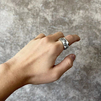 CHROME HEARTS Diamond Scout Flower Ring