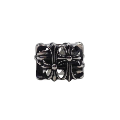 CHROME HEARTS Square Gravel Ring