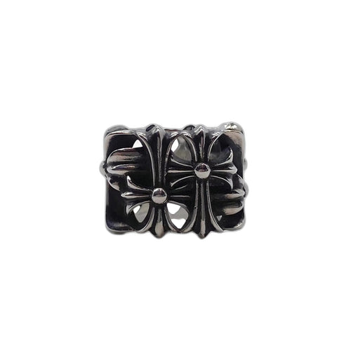CHROME HEARTS Square Gravel Ring