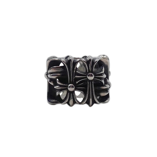 CHROME HEARTS Square Gravel Ring