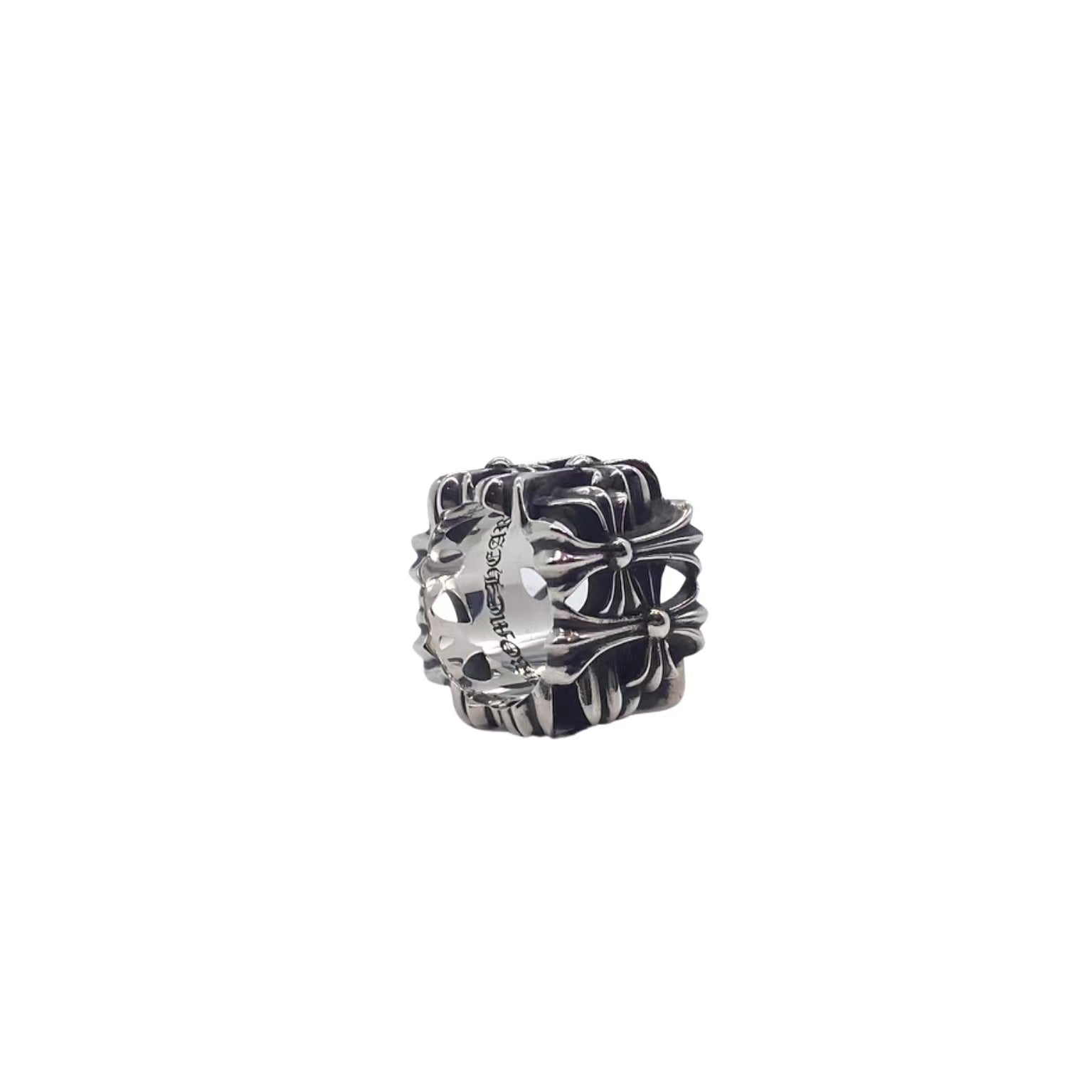 CHROME HEARTS Square Gravel Ring