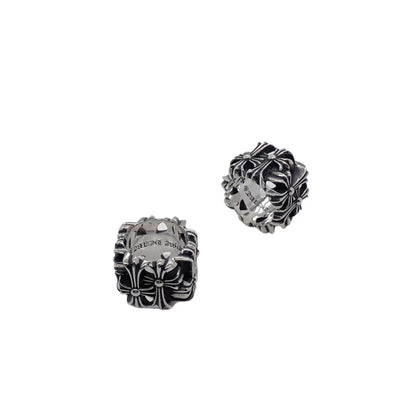 CHROME HEARTS Square Gravel Ring