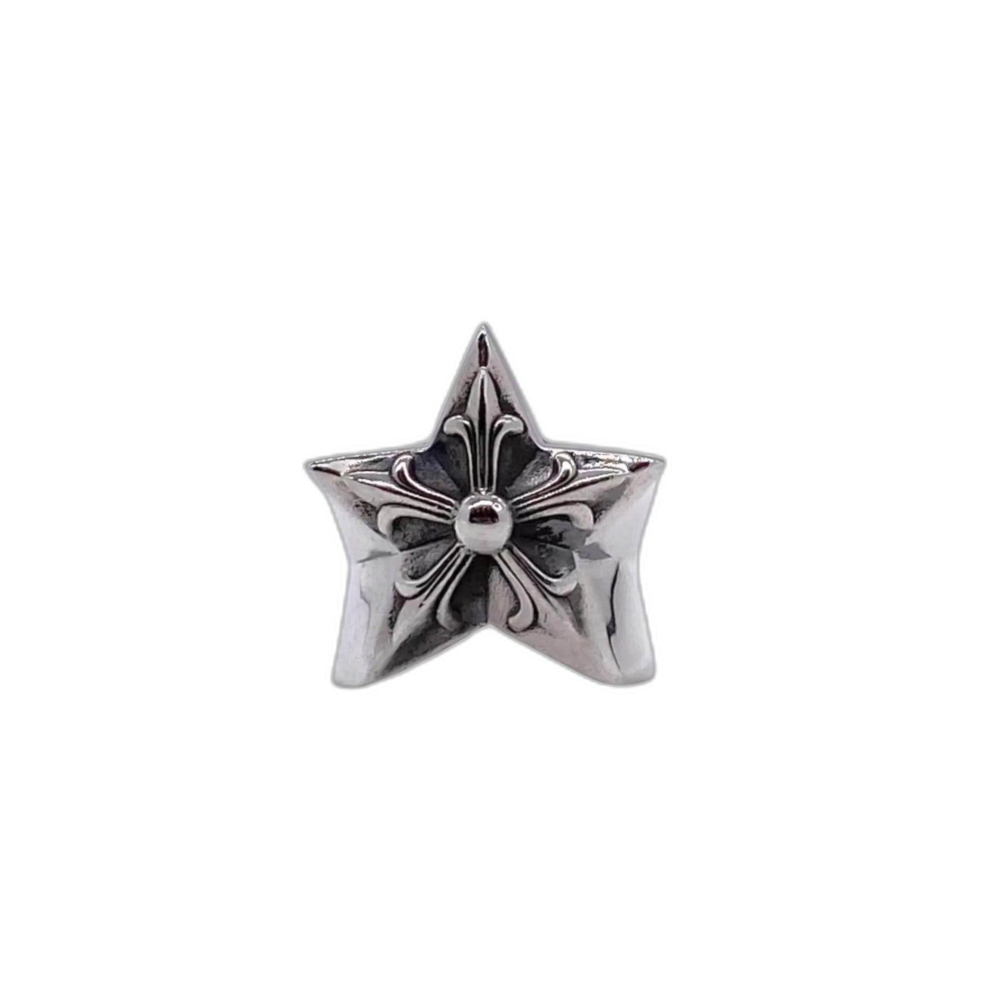 CHROME HEARTS Large pentagram ring