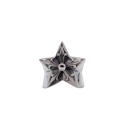 CHROME HEARTS Large pentagram ring